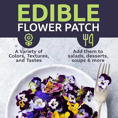 Miniatura 6 de Wildflower Seeds - Mezcla de flores comestibles  Bolsa de 14 de libra más de 30,000 semillas anuales y perennes polinizadas abiertas