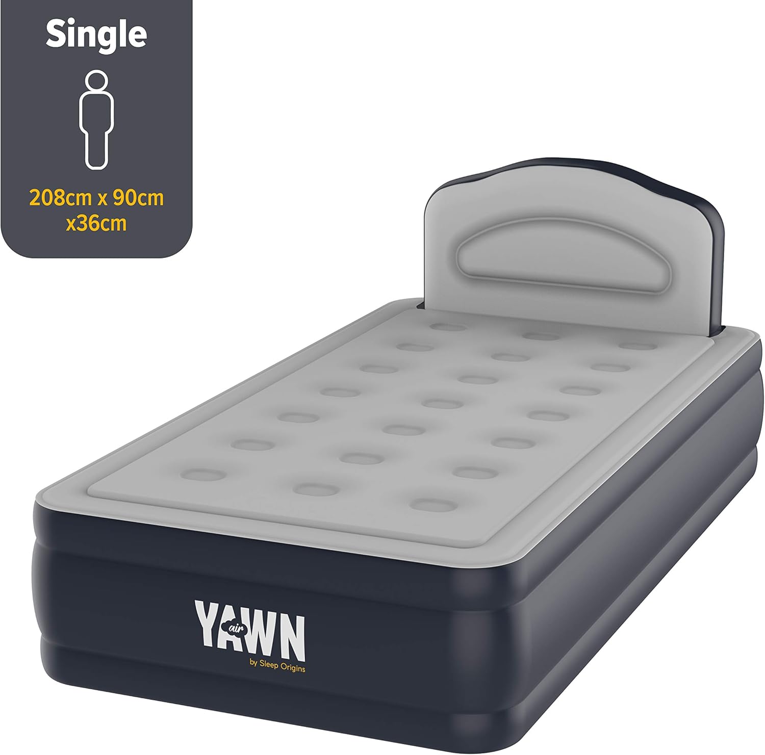 yawn inflatable double bed