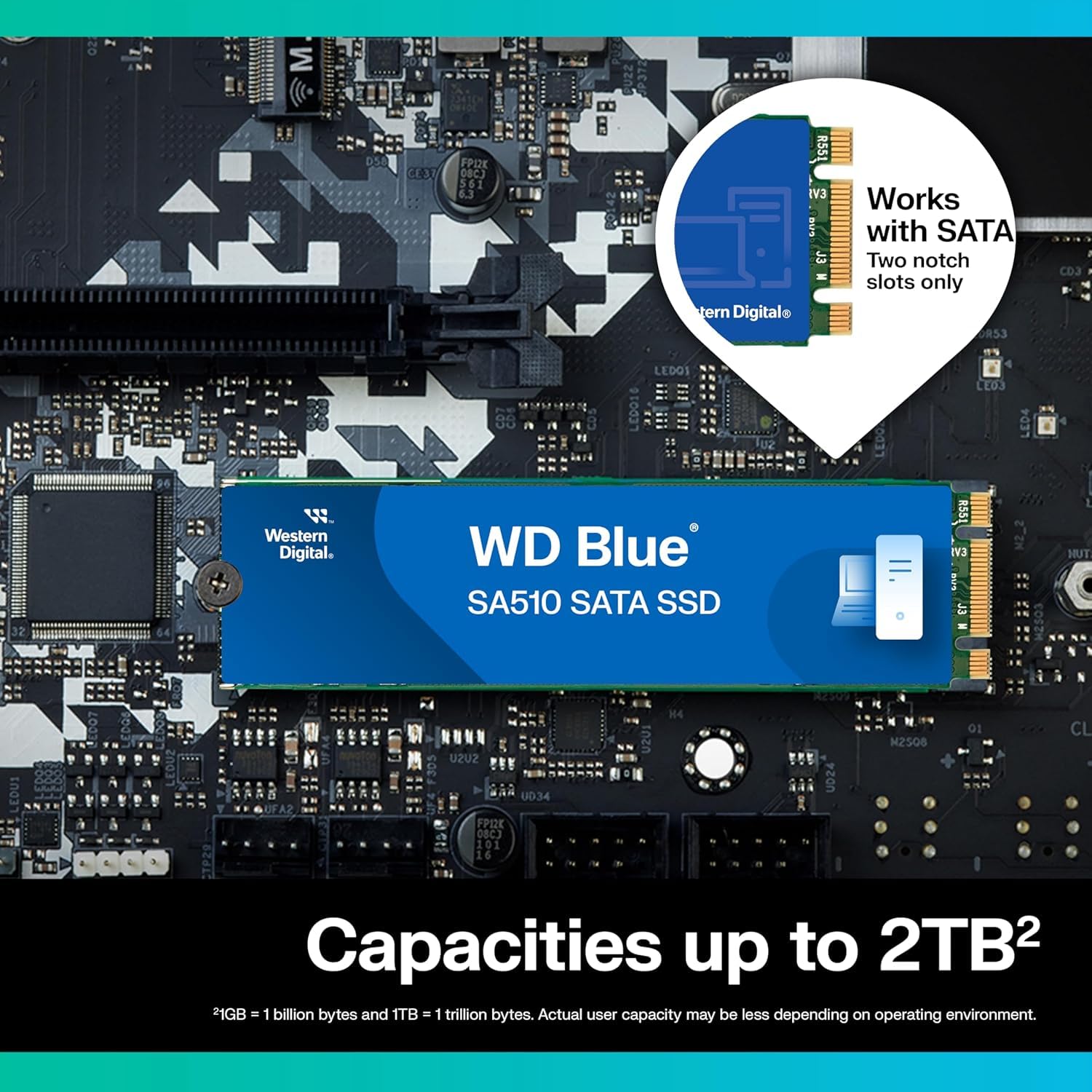 Western Digital WD Blue SA510 M.2 SSD 500 GB : Amazon.co.uk