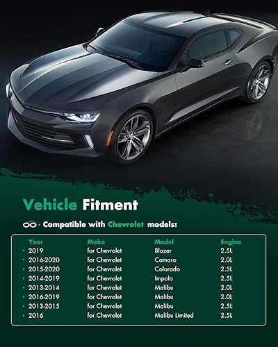 Miniatura 6 de SCITOO Alternador apto para Buick para Regal TourX 2018-2020, para Chevrolet para Camaro 2016-2020, para Chevrolet para Colorado 2015-2020, 12V