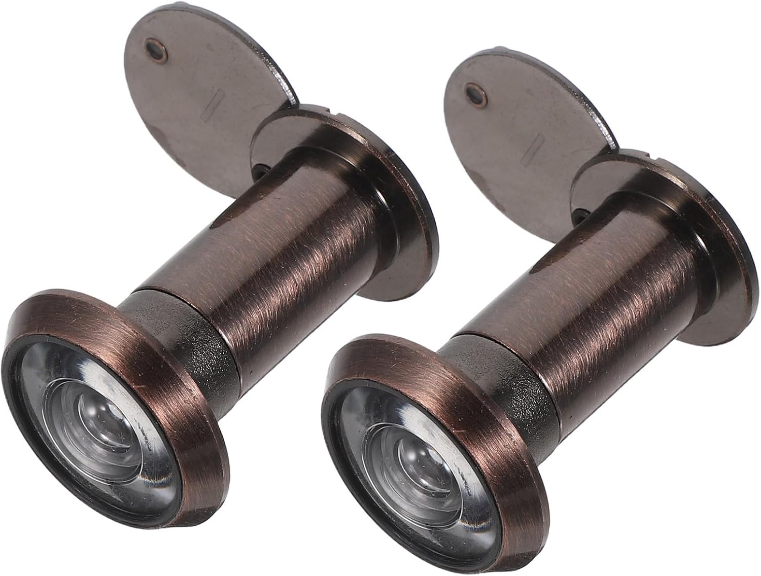 Wide Angle Peephole Viewer for House Door with 220 Degree Field of View, Zinc Alloy Material, Fits 3.9-5.9cm Thick Doors, Provides Nighttime Visibility and Wide Angle Clarity,