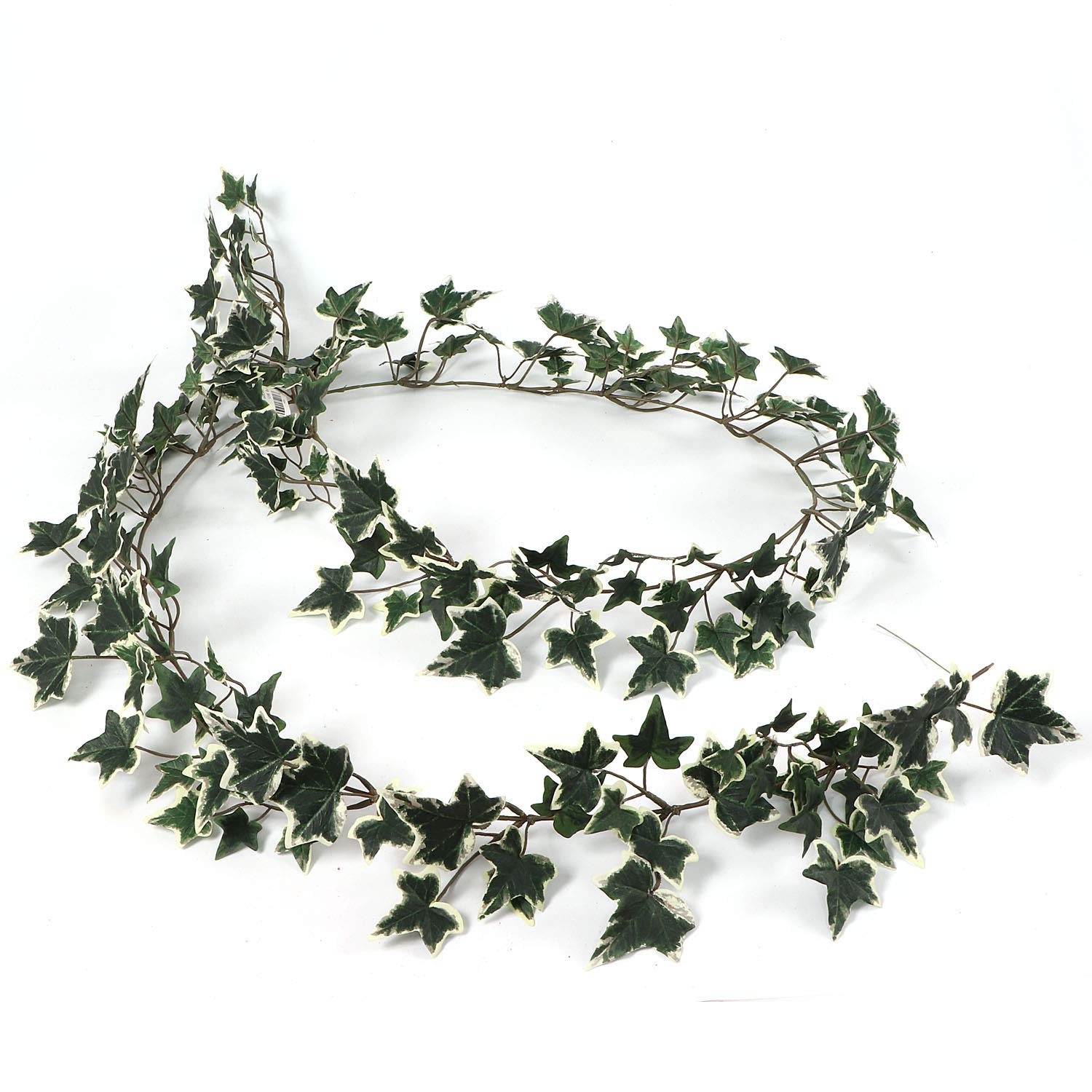 12 6ft Natural Green Artificial Silk English Ivy Garland w/ 185 Leaves
