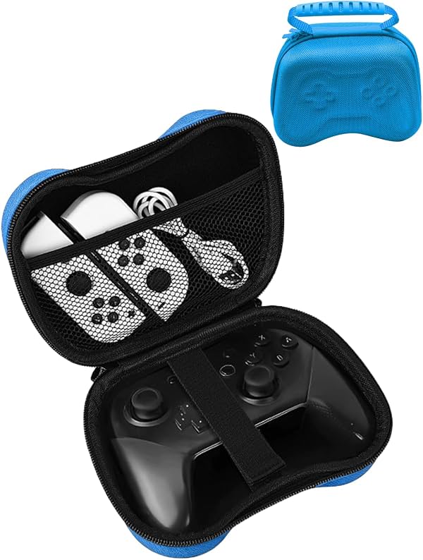 Estuche de transporte para control Flydigi Vader 5S | Estuche rígido protector premium, Azul