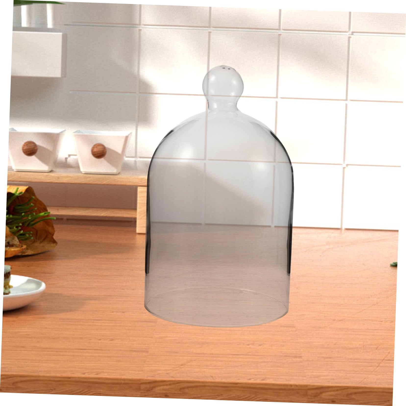 Sauerteigstarter-glocke aus Glas Wärme-glocke für Sauerteig Transparente Deckel für Sauerteigstarter Wiederverwendbare Abdeckungen Backzubehör für Sauerteig