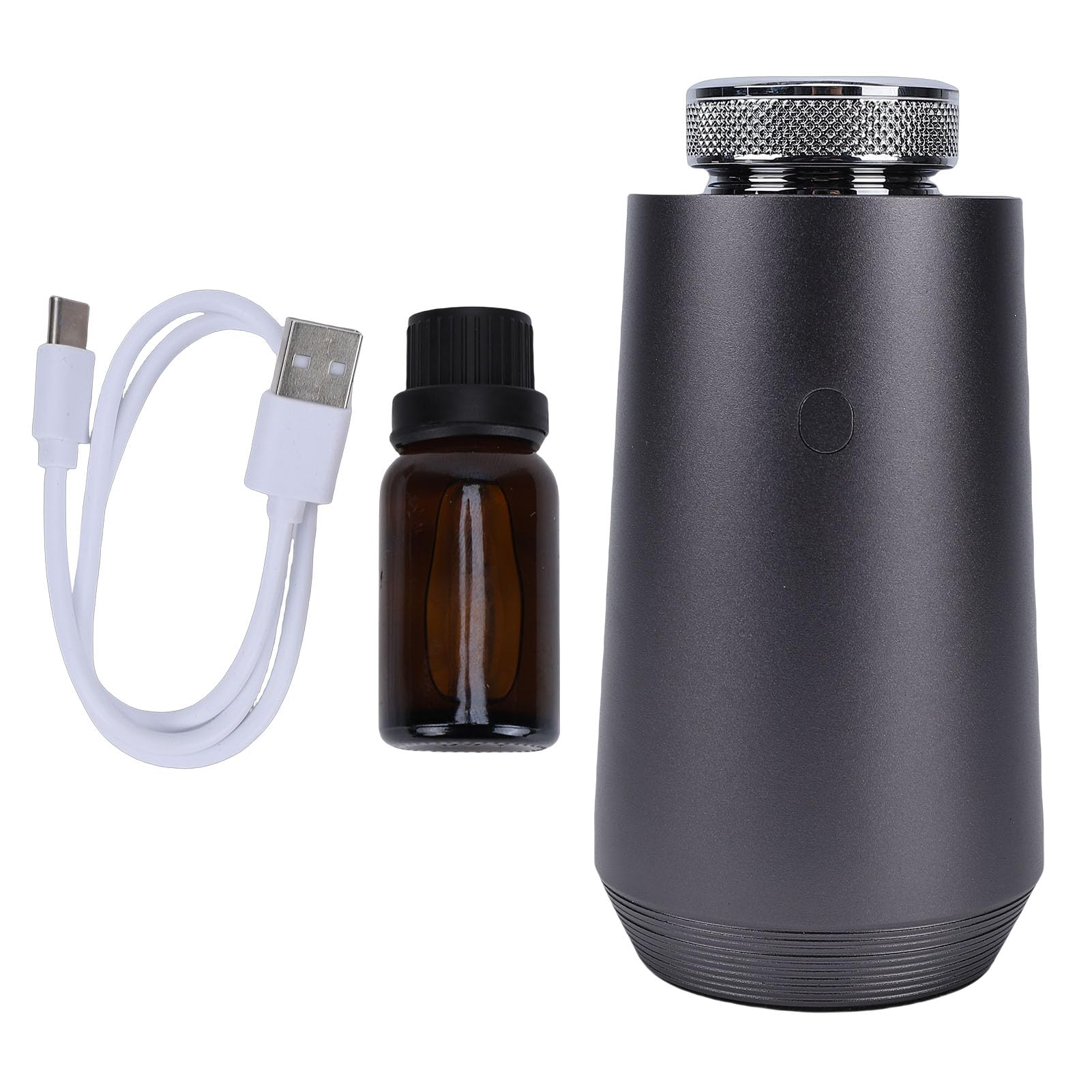 Diffusore Senza Acqua a Batteria, Diffusori Diffusore per Aromaterapia in Lega di Alluminio da 15 Ml con Controllo APP con Timer Luce Ambientale per Casa Auto Senza Acqua a Batteria,