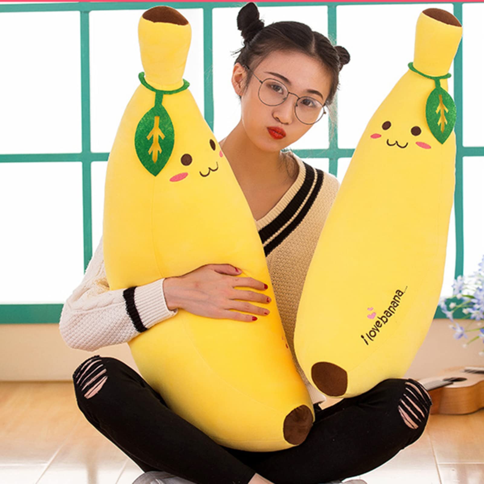 【全て新品タグ付】特大ぬいぐるみ バナナクッション 9点セット まとめ売り 全て新品タグ付】特大ぬいぐるみ バナナクッション 9点セット