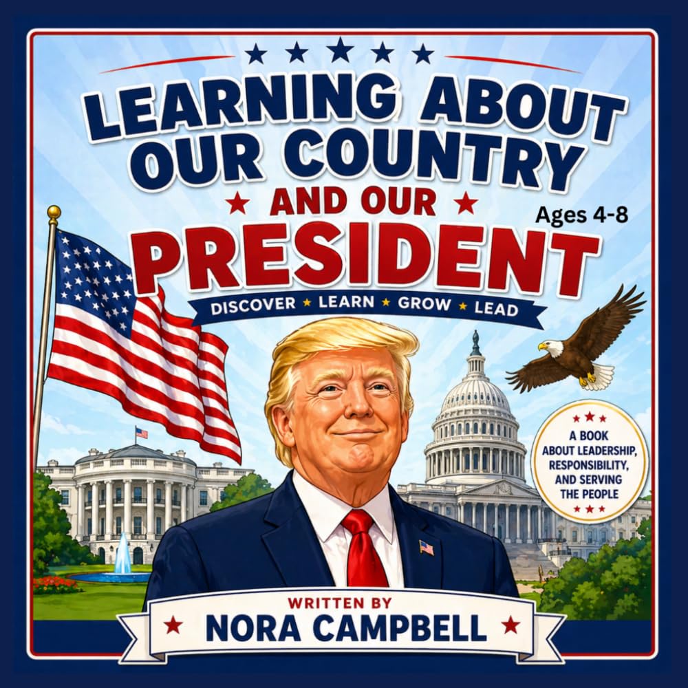 Learning About Our Country and Our President: A Fun and Educational Book for Kids Ages 4–8