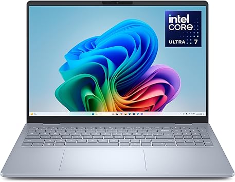 Dell 16 Plus Laptop DB16250-16.0-inch 16:10 2.5K (2560x1600) Display, Intel Core Ultra 7 256V, 16GB LPDDR5X Memory, 1TB SSD, Arc Graphics, Backlit Copilot Key Keyboard, Windows 11 Home