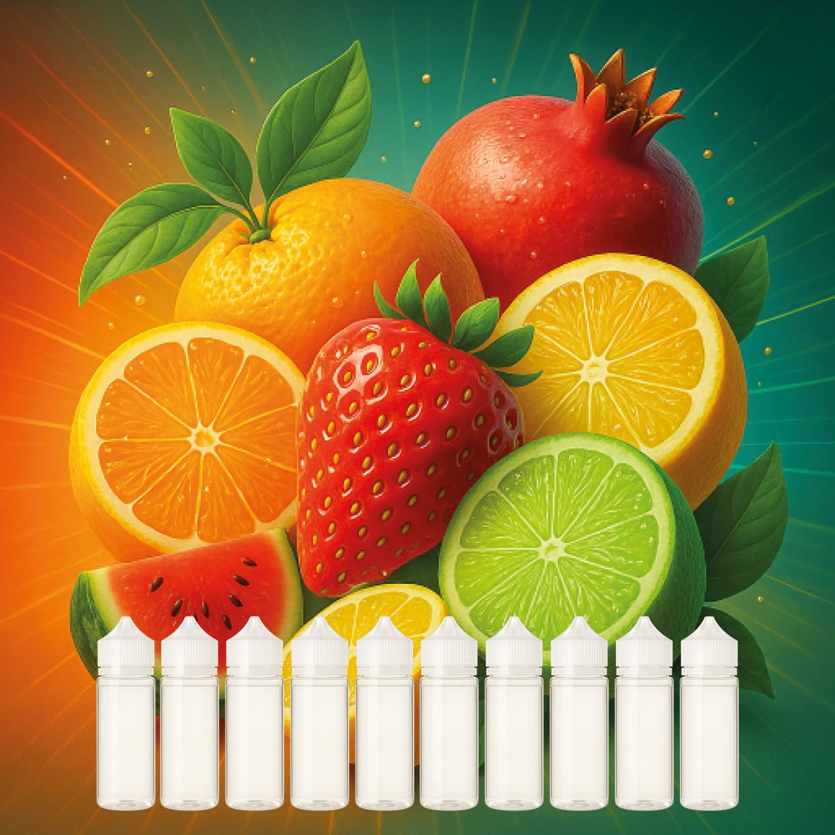 Pure Fruit Edition - Kolekcja Sasami Signature - Zestaw 10 x 10ml koncentratów aromatów - Wegańskie