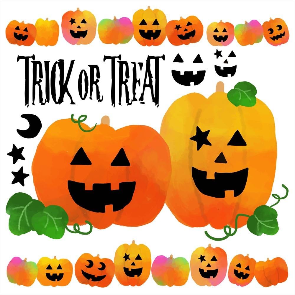 Amazon ウォールステッカー ハロウィン Halloween ハロウィーン おばけ ランタン モノクロ パーティ 文字 かわいい おしゃれ 90 90cm シール式 壁紙 はがせる 剥がせる カッティングシート Wall Sticker 雑貨 ガラス 窓 Diy プチリフォーム パーティー イベント 賃貸 Wsl