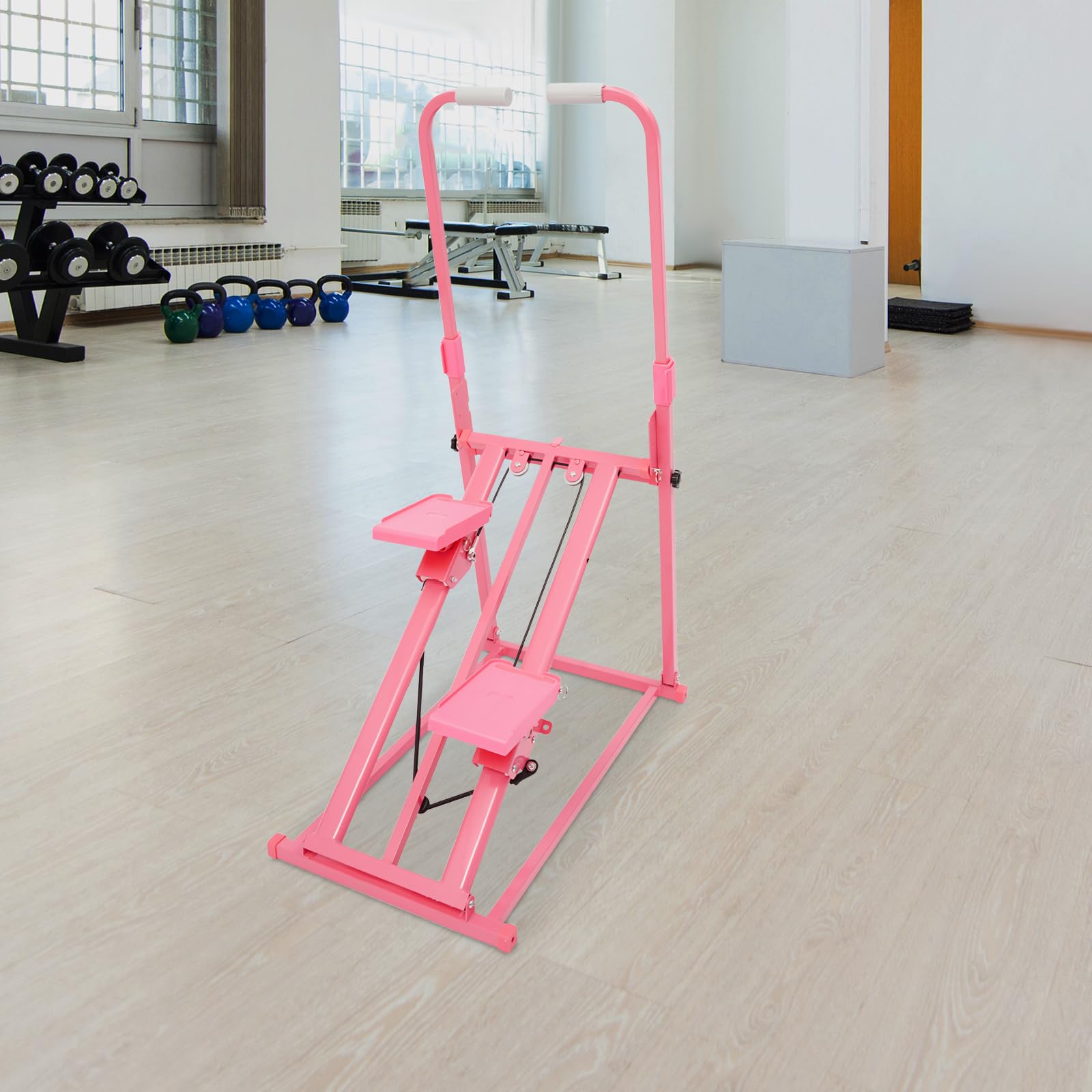 Stepper per scale per casa, portata 100 kg, rosa