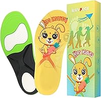 Vista 1 de Kids Orthotic Cushioning Arch Support Shoe Insoles, Children Support Insole for Comfort,Flat feet, Plantar Fasciitis, Feet Heel Pain Relief