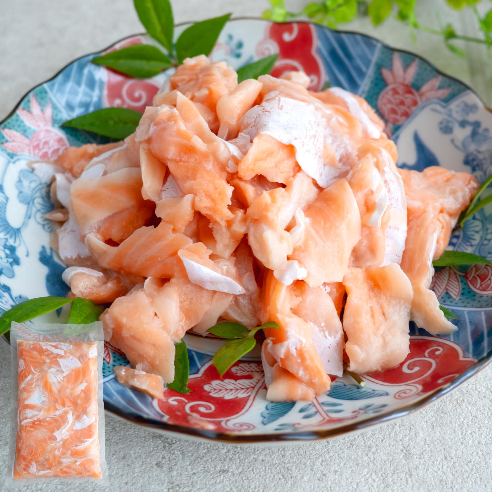 Amazon.co.jp: 【訳あり業務用 大容量】 脂身絶品 鮭ハラス (5kg) 冷凍