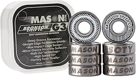 Bronson Speed Co Rolamentos de Skate Mason Silva Pro G3
