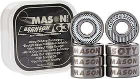 Bronson Speed Co Rolamentos de Skate Mason Silva Pro G3