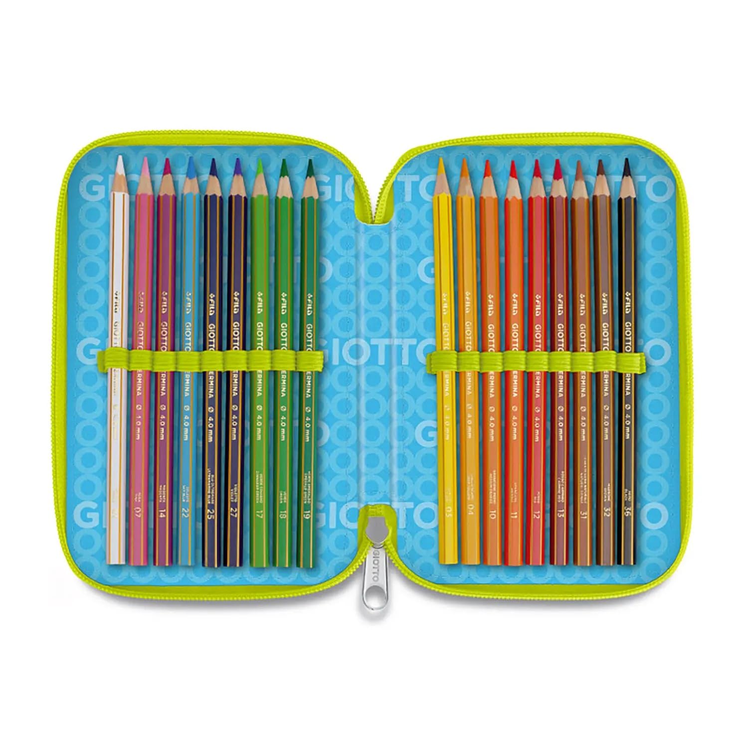 Giotto Catty Candy Astuccio 3 Zip Sweet Cat, Astuccio Scuola
