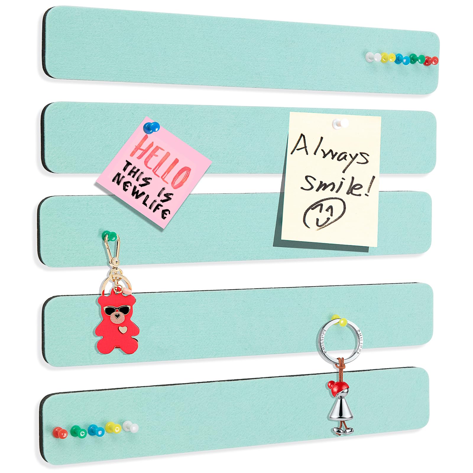 Snapklik.com : Felt Pin Board Bar Strips Bulletin Board For Bedrooms ...