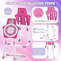 Vista 4 de SpringFlower 2 Bow and Arrow Sets with LED Light-up,2 Foam Dart Guns for Kids 5 6 7 8 9 10+ Years Old, Archery Set with Standing Target for Boys &