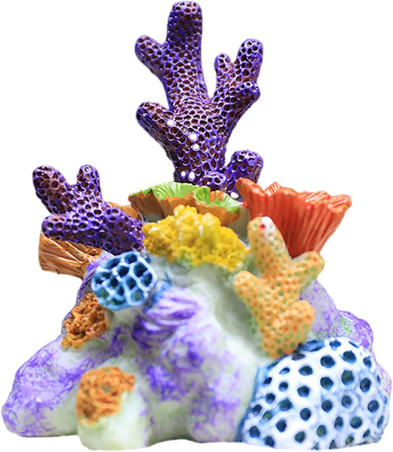 Artificial Coral Reef Aquarium Ornament Stunning Resin Fish Tank Decor(S)