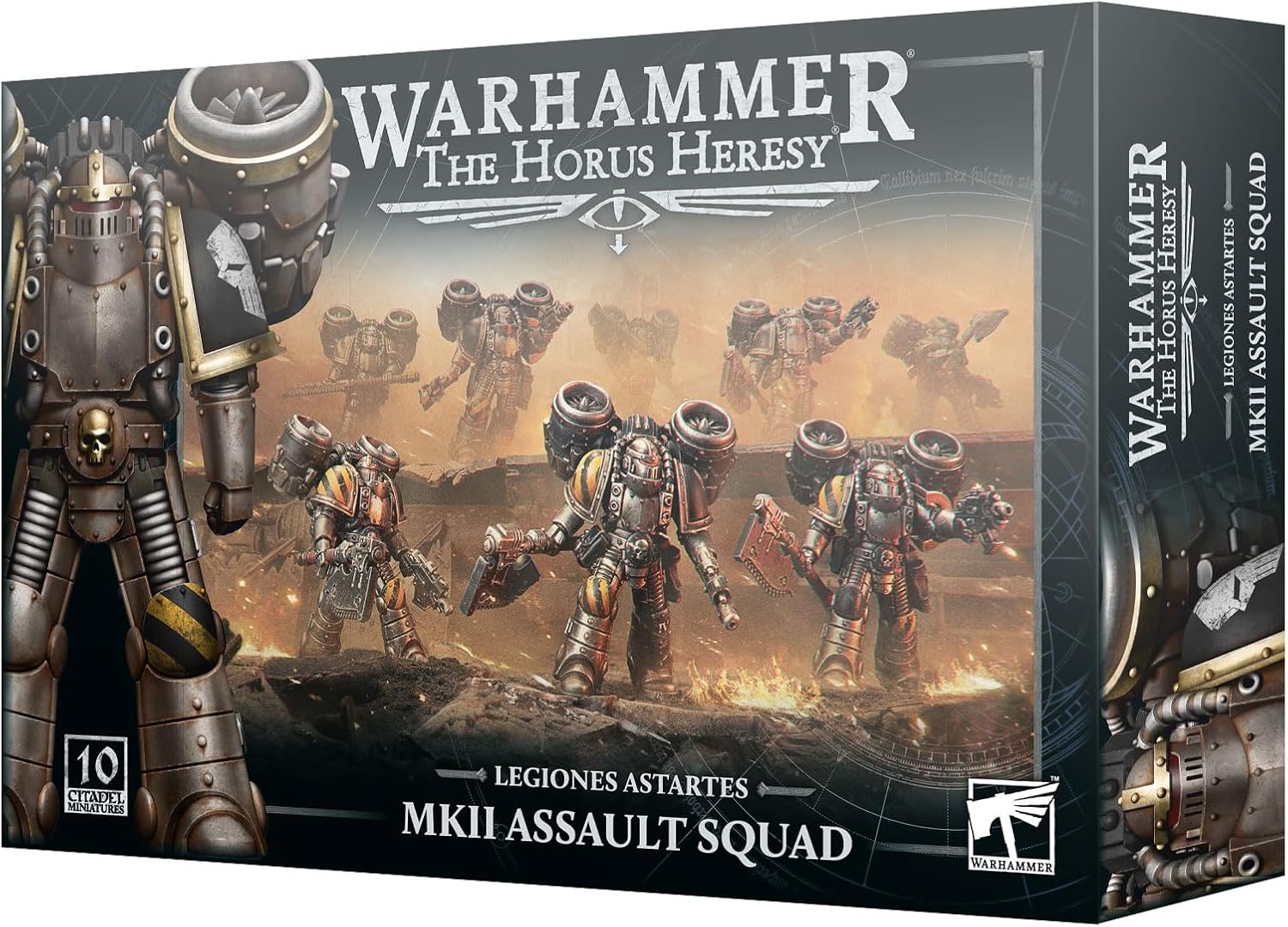 Games Workshop Warhammer: LEGIONES ASTARTES: MKII Assault Squad