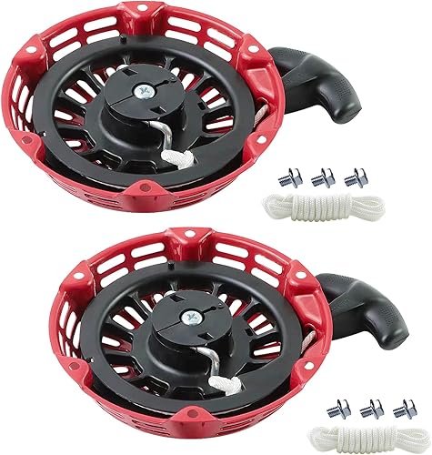 Miniatura 8 de Conjunto de arranque GX160 compatible con Honda GX120 GX200 5.5HP 6.5HP Piezas de repuesto del motor 28400-Z4M-306ZB 27400-Z1T-702 Arrancador de