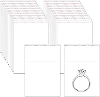 Vista 20 de Bolsas de celofán transparente de 3 x 5 pulgadas, 1000 bolsas de celofán adhesivas de cristal de 2 mil, bolsas de polietileno OPP autoadhesivas