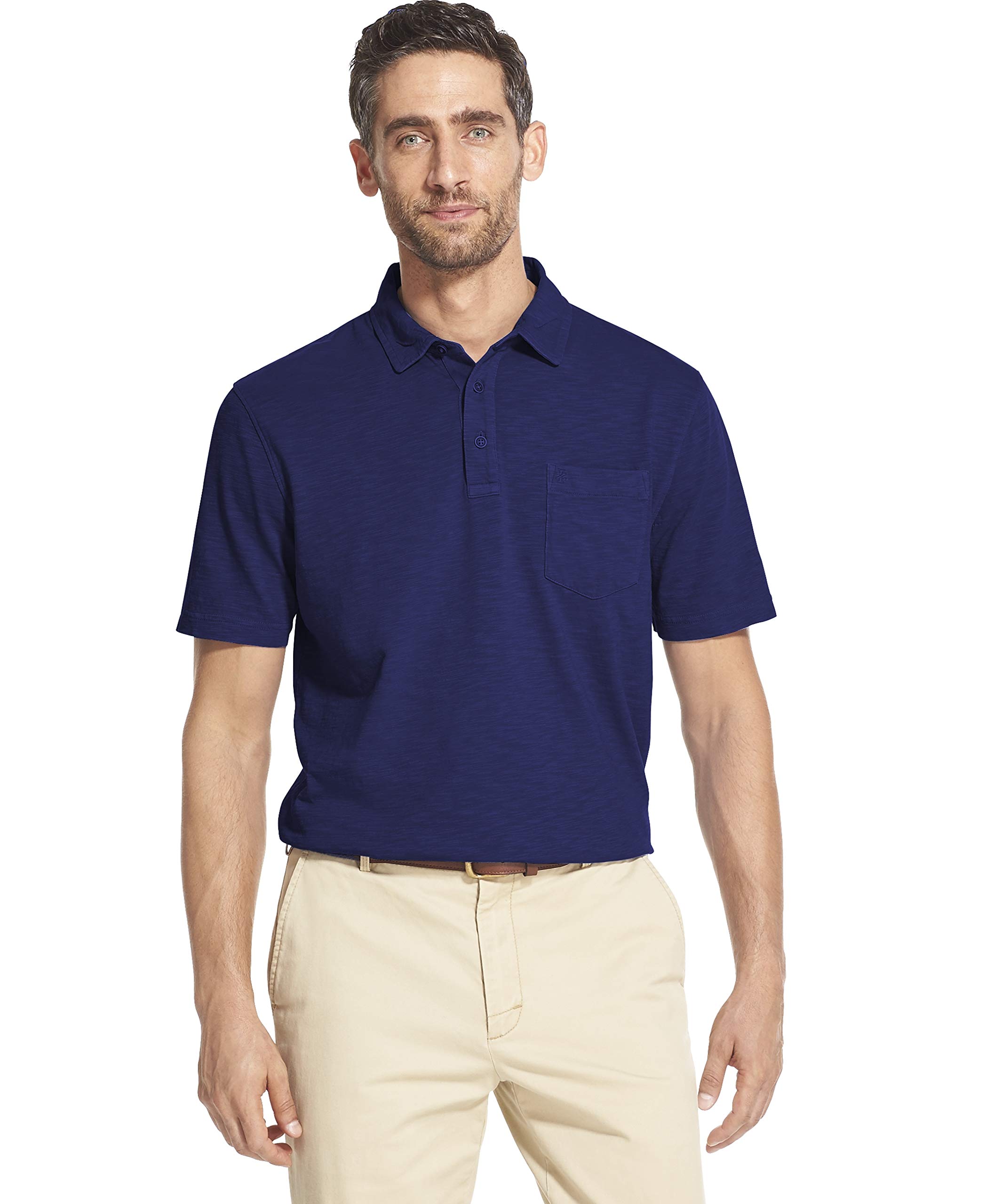 IzodMen's Dockside Short Sleeve Solid Polo Shirt