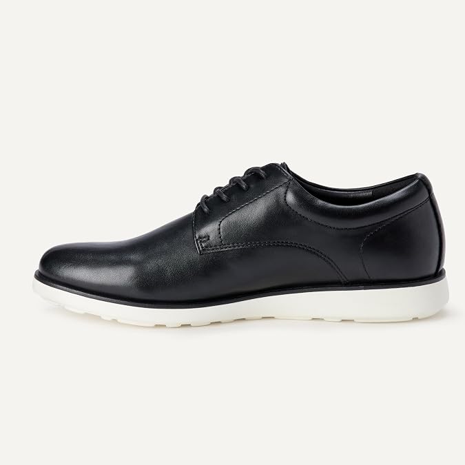 Amazon Essentials Men's Casual Derby Dress Shoes with Padded Collar