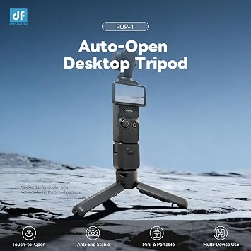 POP-1 Auto-Open Mini Tripod for DJI Osmo Pocket 3/4/4P/Luna
