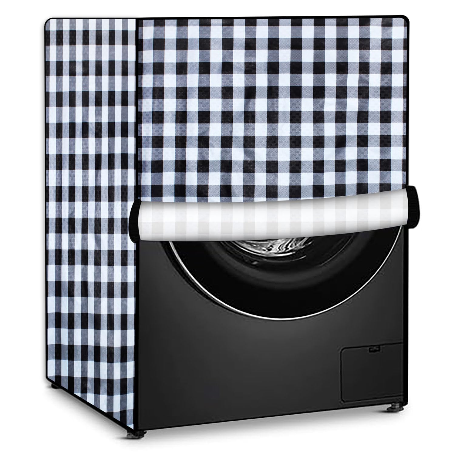 Stylista Waterproof Front Load Washing Machine Cover Compatible for Midea 6 kg, 7 kg, 8 kg & 8.5 Kg-image-23