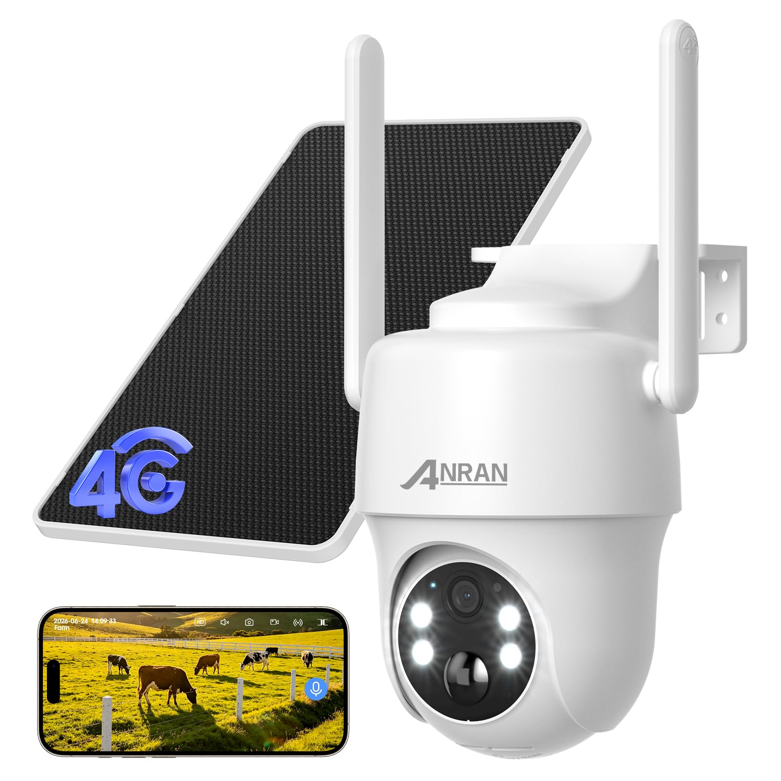 ANRAN Solar Security Camera