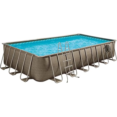 Amazon.com : Funsicle 24'x12'x52" Oasis Designer Rectangular Frame ...