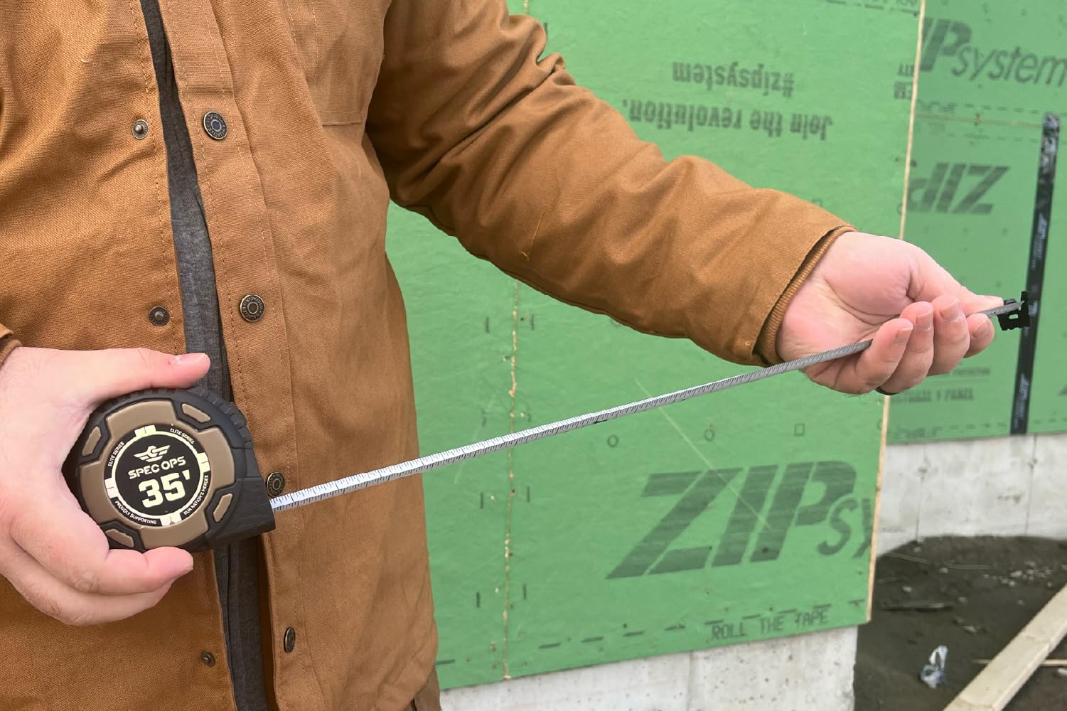 Spec Ops Tools Elite Series Maßband, 90 cm, doppelseitige Klinge, 3,8 m lange Klinge, 3,6 m auffällig, Militärqualität, 3% an Veteranen gespendet