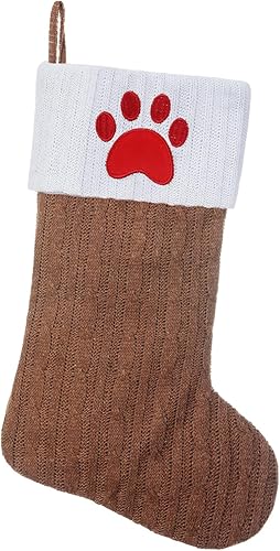 Miniatura 72 de Medias de Navidad con monograma de punto gris de 19.5 pulgadas. Calcetines de Navidad con inicial personalizadas, decoración de fiesta de Navidad