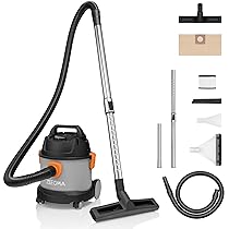 Zeegma ZONDER PRO COMPACT Aspirapolvere a Secco, Umido, Aspirapolvere Industriale Compatto 1000W, Contenitore 6 L, Ugelli Per Tappezzeria E Tappeti, Funzione Blow-out