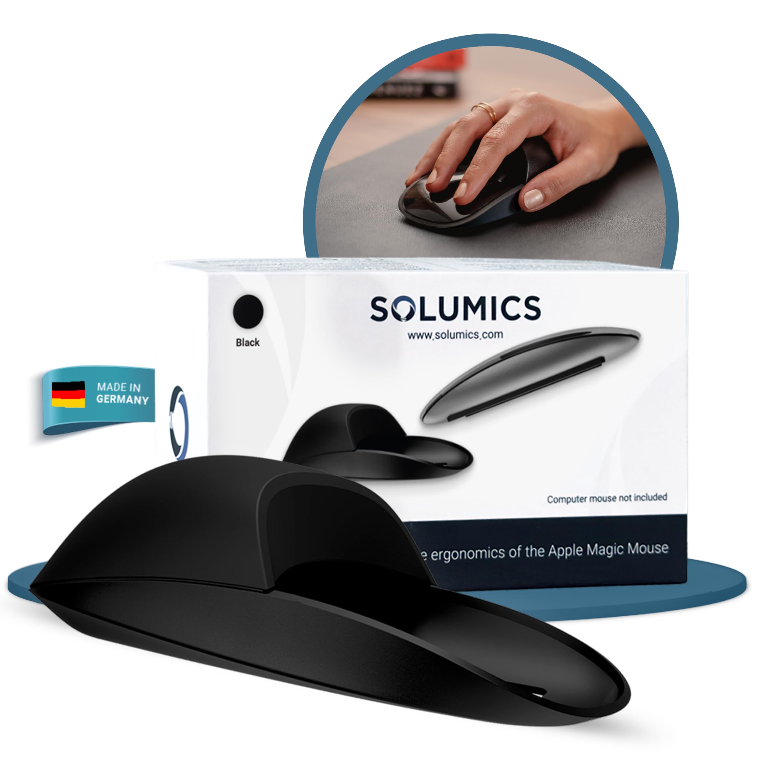 Amazon.com: Solumics Magic Mouse Case for Better Hand Position
