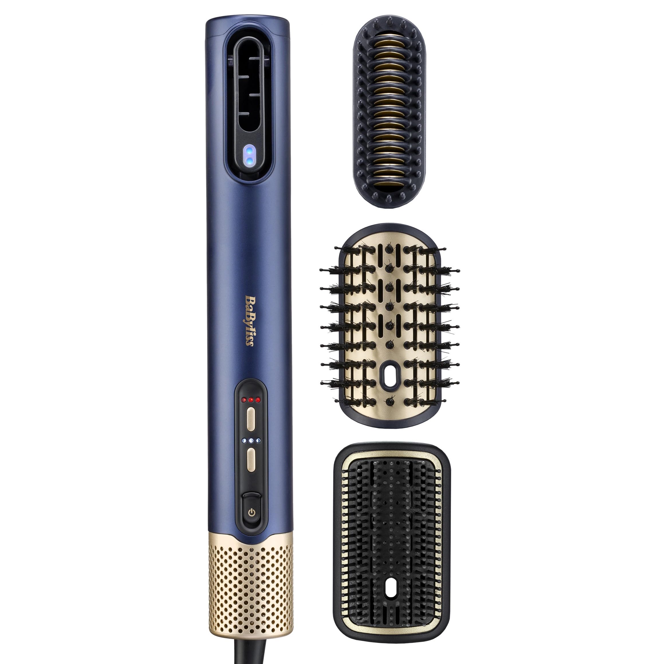 BaByliss Air Wand - Haartrockner, Glätteisen and Styler in einem, Wet to Dry, Anti-Frizz Ionen-Technologie, Ohne Hitzeschäden, AS6553E