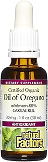 Natural Factors Organic Oil Of Oregano, 30 ml