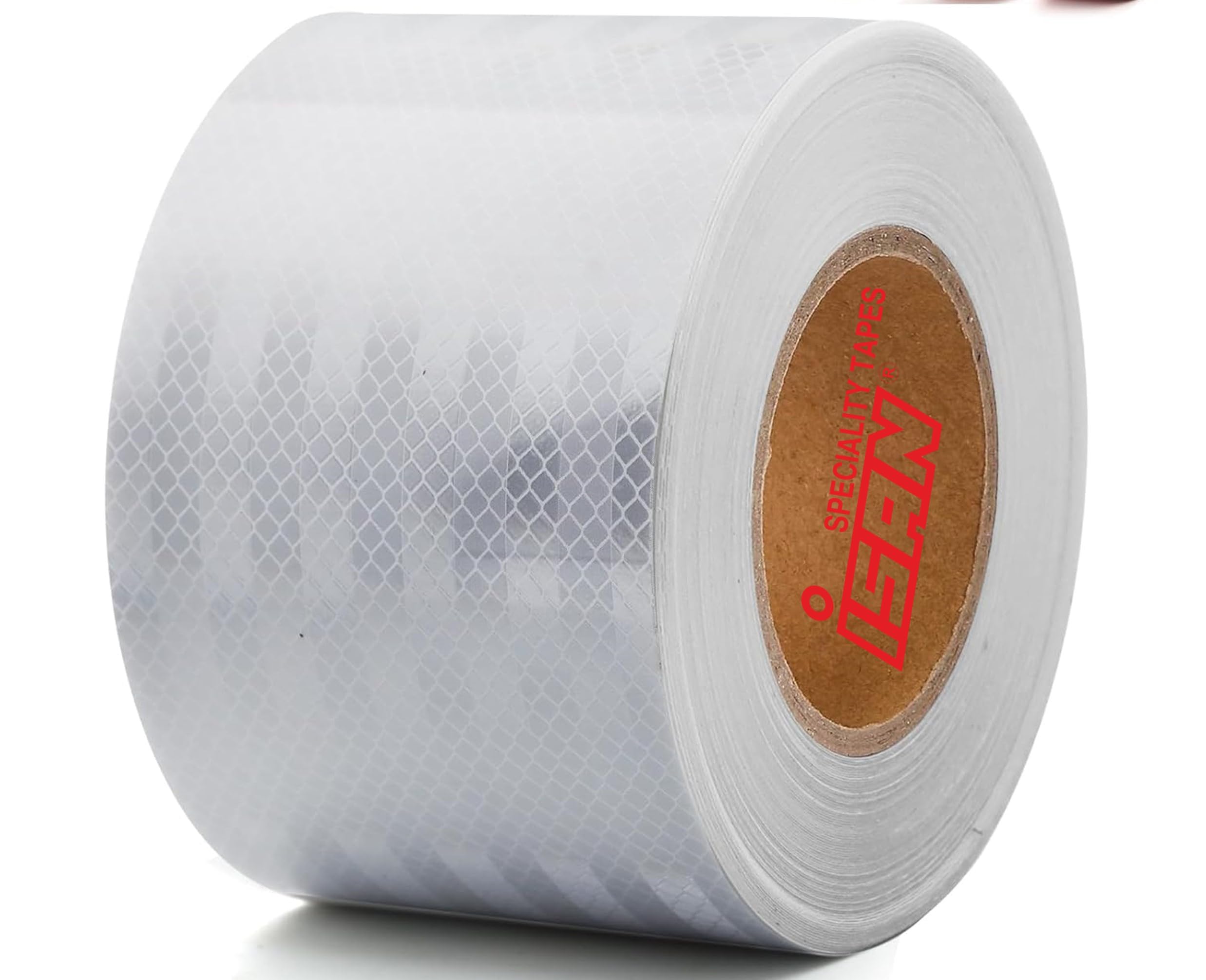ISAN® Reflective Tape WHITE, 96mm (4" Approx) Width, Length 45 Mtr., High Visibility Safety/Warning Adhesive Tape, for Bikes, Cars, Bus & Trucks (45 Mtr) (B0CYM68S4R) Amazon Price History, Amazon Price Tracker