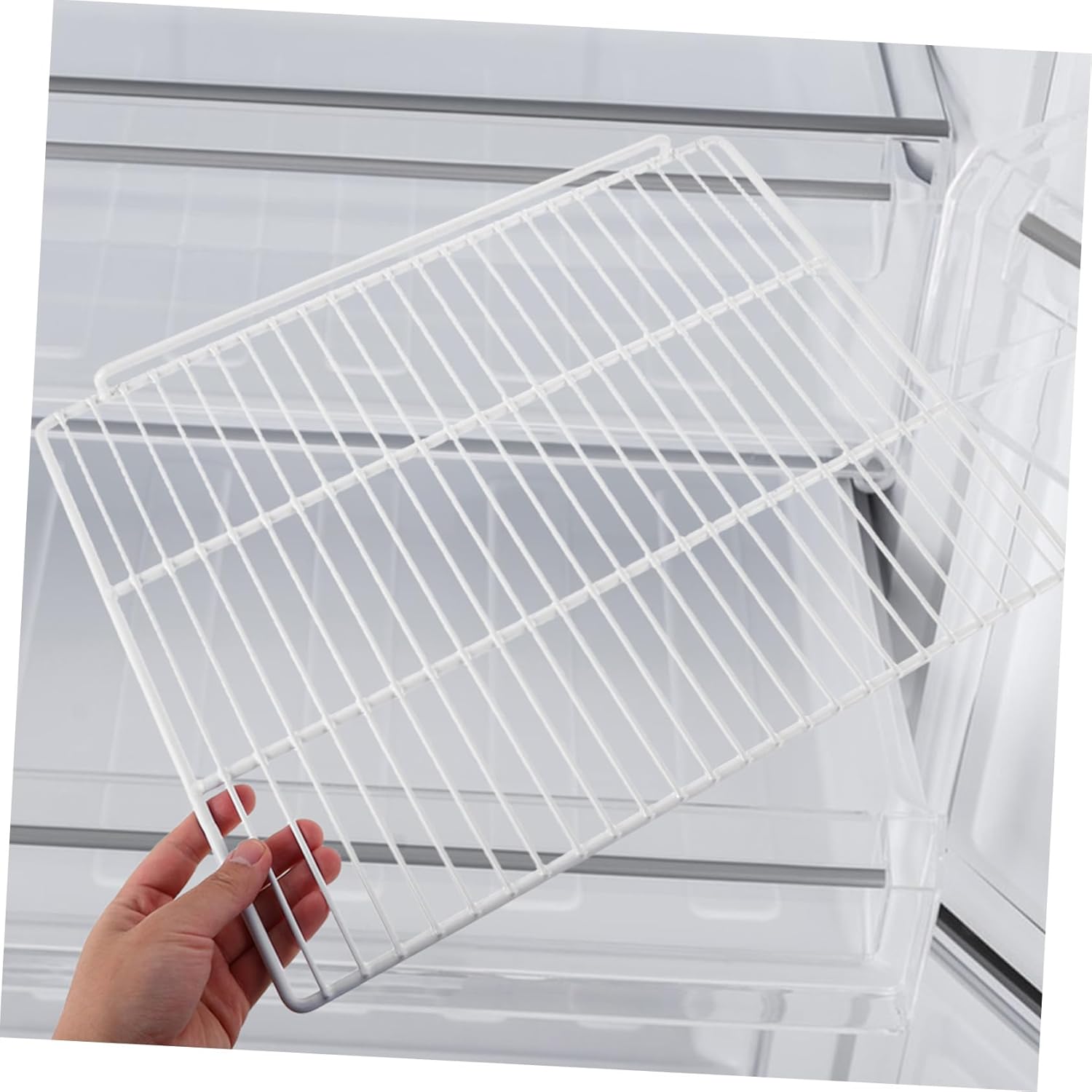 Refrigerator Shelf Replacement Refrigerator Metal Wire Shelves Fridge Organizer for Commercial and Home Use