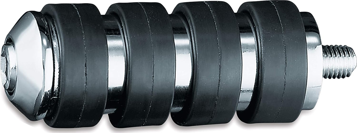 Kuryakyn 8021 Motorcycle Footpegs: Longhorn ISO Shift Peg for Harley-Davidson Motorcycles, Chrome, Pack of 1