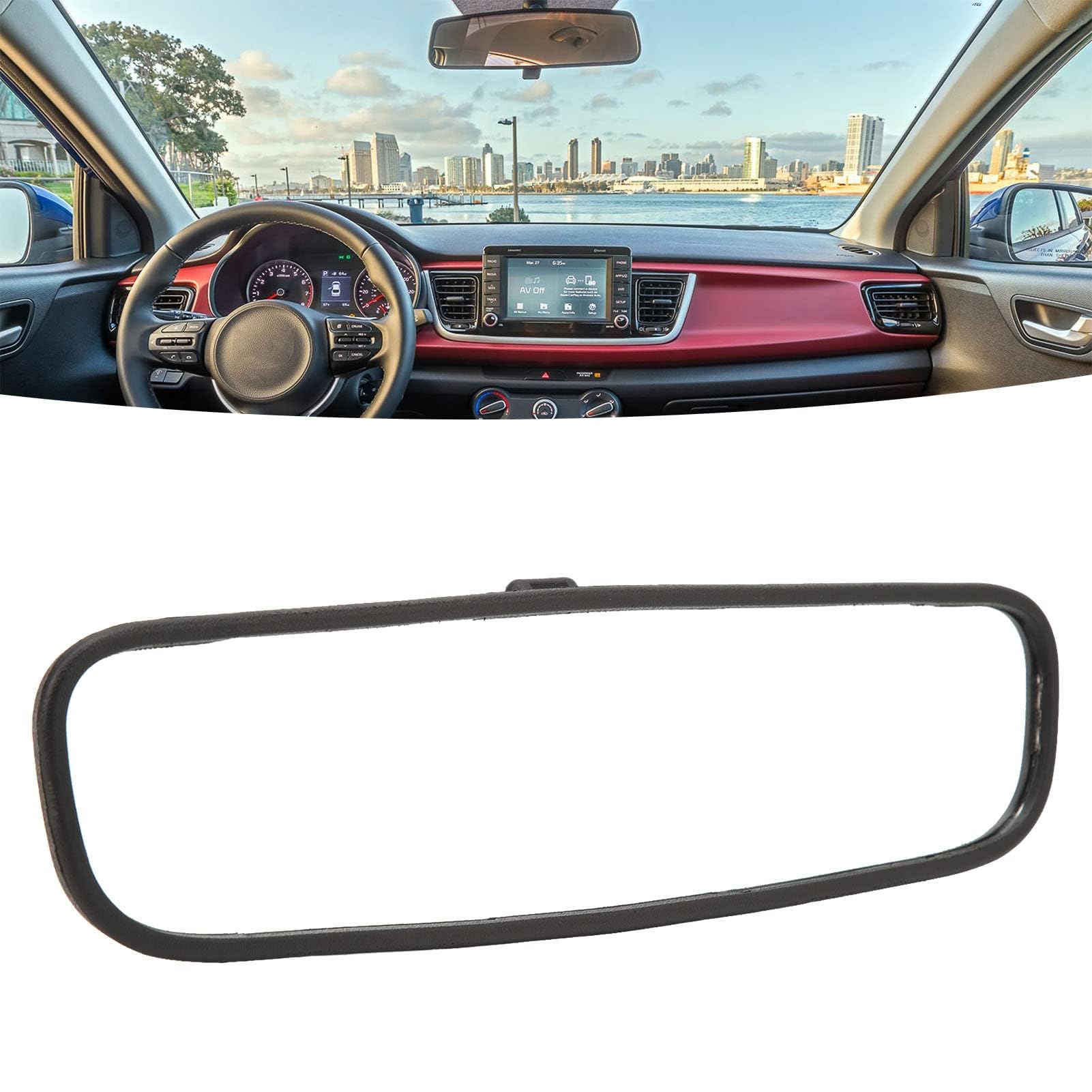 Specchietto Retrovisore Interno, 85101 3X100 ABS HD Antigraffio Specchietto Retrovisore Interno di Ricambio per Accent Tucson H350 I10 I20 I30 Ix20 Ix35