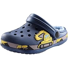 Kids Clogs for Boys Girls Lightweight Slip-On Sandals Water Shoes Beach Pool Slippers for Toddler/Little Kid
