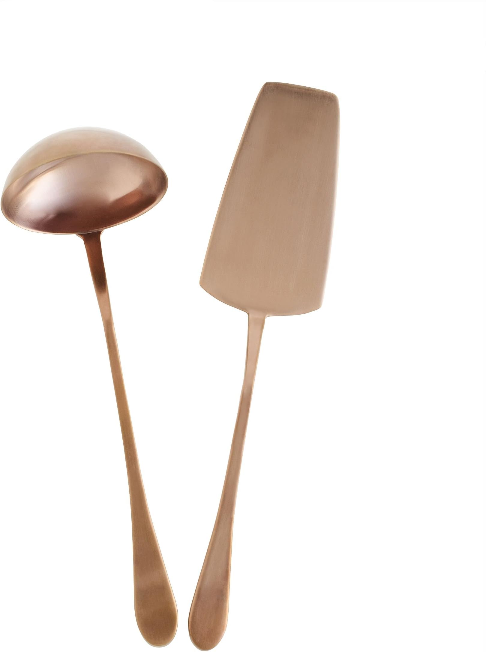 Knork Original Titanium Coated Stainless (2 Piece) Hostess Set, Antique Copper, 2 Piece Set