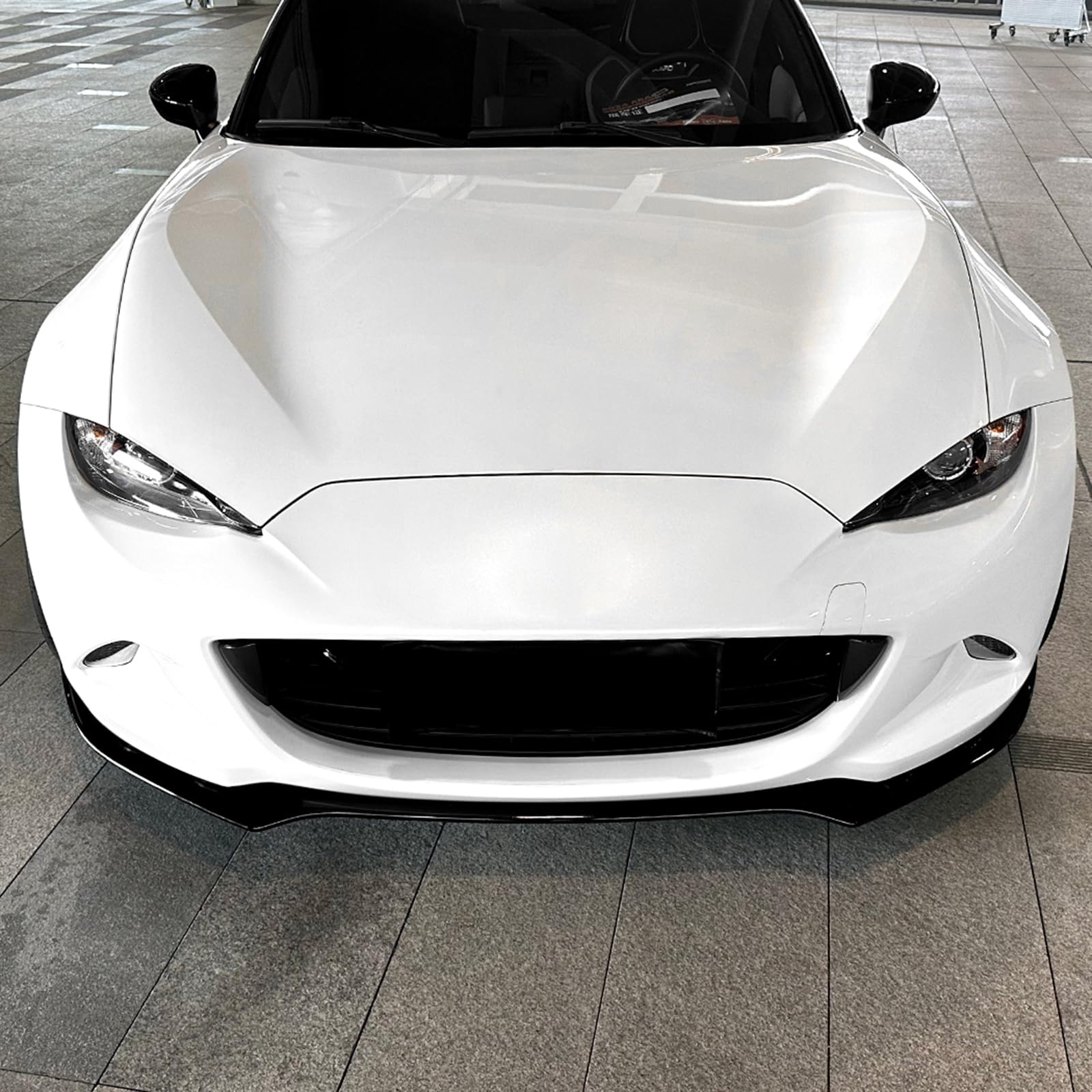 Kit carrosserie spoiler pare-chocs avant pour Mazda MX-5 Miata ND 2016-2022 noir