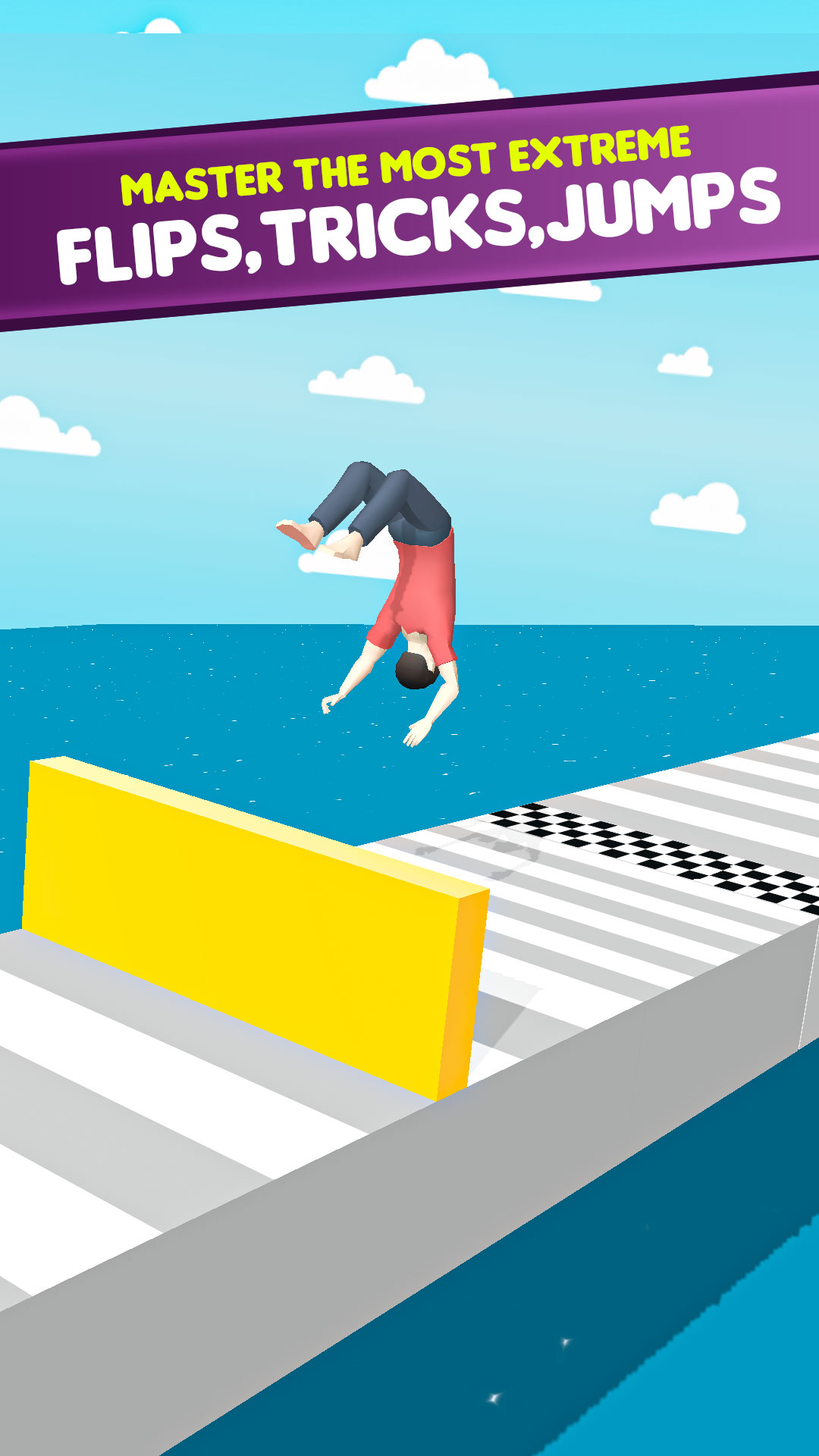 Backflip Dive Master 3D: Ragdoll Flip Jump Challenge Parkour Game - App ...