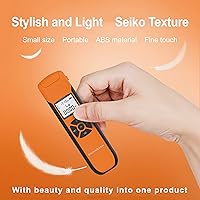 Vista 7 de Medidor óptico de la luz de la fibra del metro -70~+10 dBm del poder para probar 7 longitudes de onda calibradas recargables