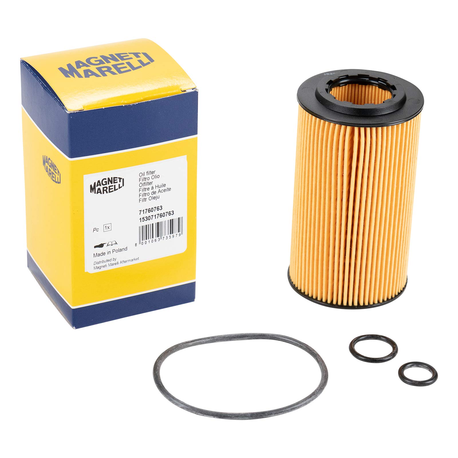 MAGNETI MARELLI Oil filter MERCEDES-BENZ,JEEP,LAND ROVER 153071760763 68091826AA,68091827AA,K68091826AA Engine oil filter K68091827AA,71760763