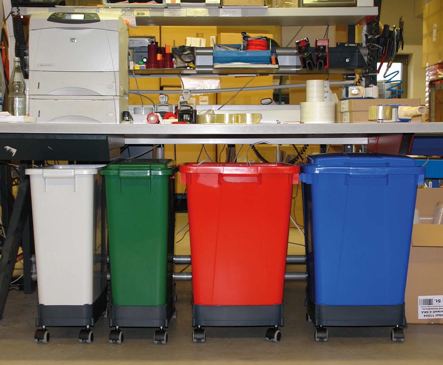 Graf Mehrzweck-Behälter eckig 90 Liter grau