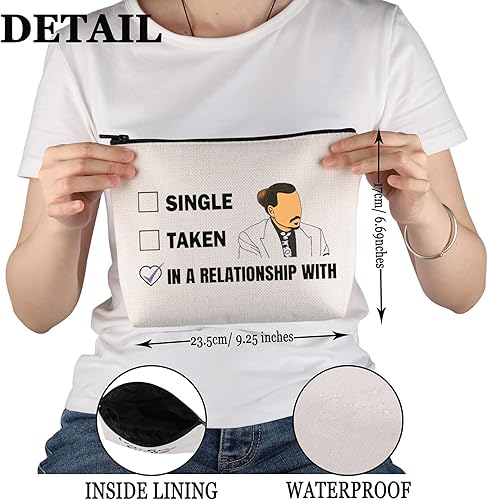 Miniatura 2 de PWHAOO Johnny Inspired Gift Fechado Bolsa de maquillaje Fan Bolsa de cosméticos Mercancía (Fechado M), Varios colores